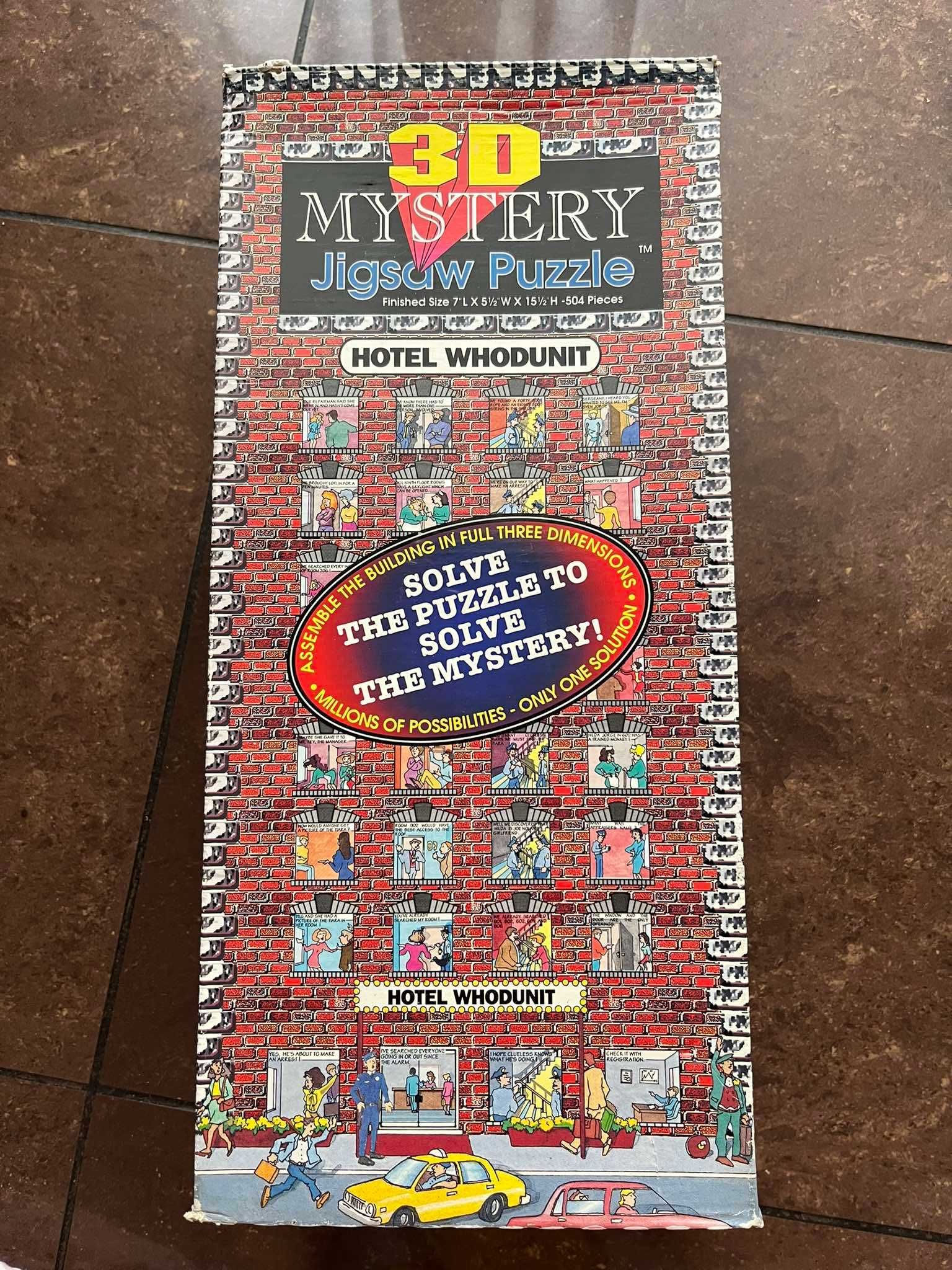 Puzzle 3D Mystery Hotel Whodunit 504