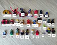 Минифигурки Лего из разных серий