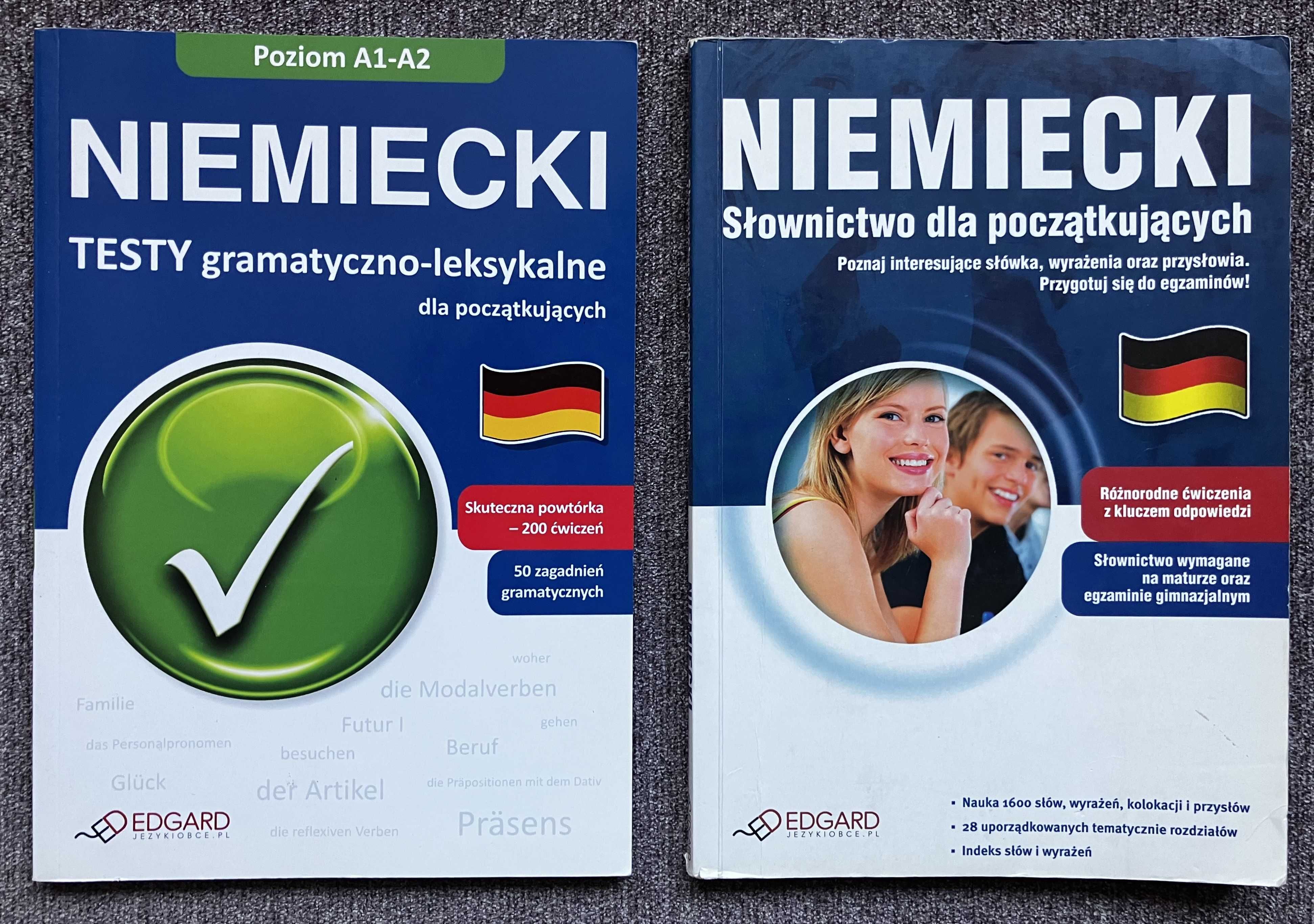 Testy i słownictwo z języka niemieckiego. Poziom A1-A2
