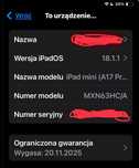APPLE iPad mini 8.3" 7 gen. 128 GB Wi-Fi Gwiezdna szarość
