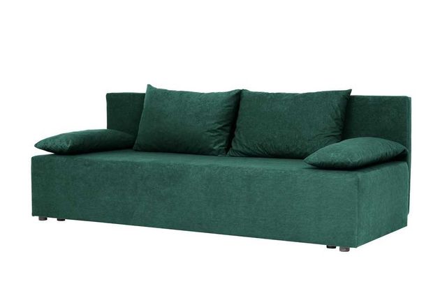 Sofa z Funkcją Spania Wygodna Duża Kanapa 2-3 Osobowa