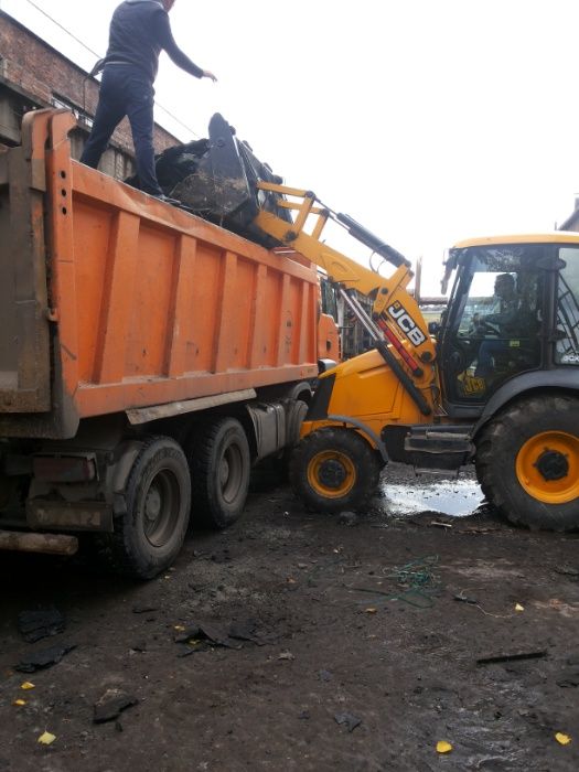 Вывоз мусора.Услуги погрузчика.Услуги экскаватора.Т156.Самосвал.Камаз
