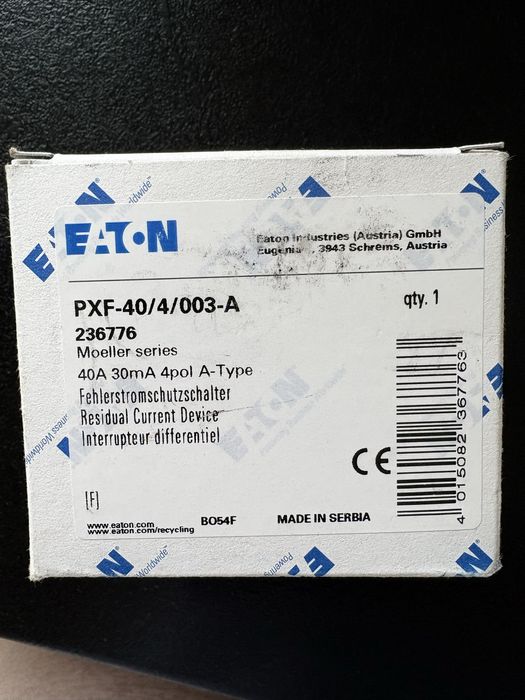 Wlacznik roznicowopradowy 3 fazowy