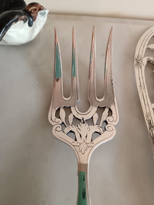 Talheres de servir em prata