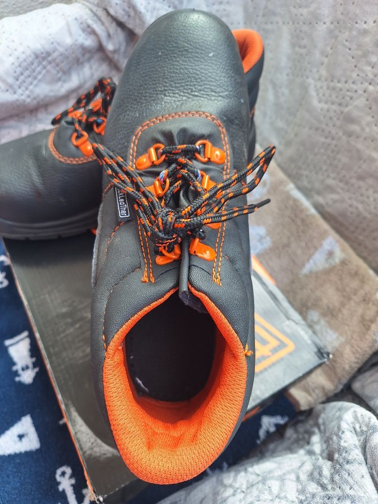 Botas trabalho biqueira de aço 42