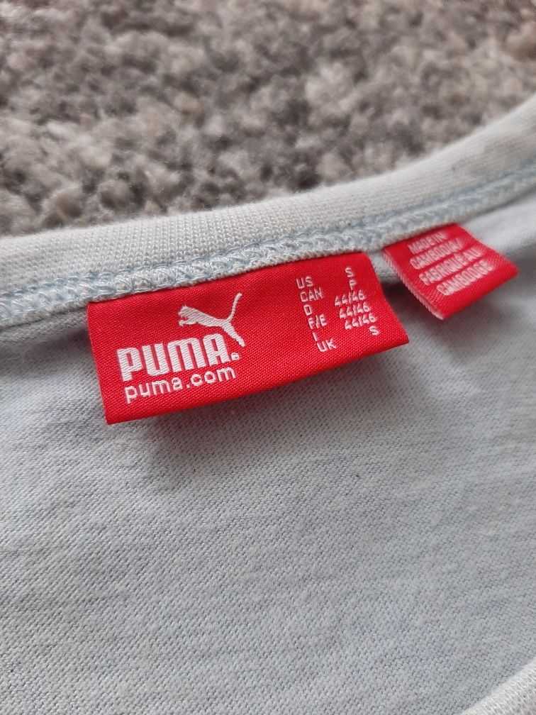 Puma koszulka t-shirt męski rozmiar S fioletowa modna stan idealny