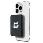 Powerbank Karl Lagerfeld Choupette Head Pin MagSafe indukcyjny 5000mAh