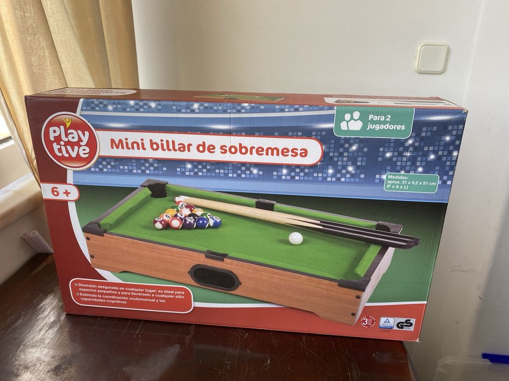 Mesa de snooker / billar criança