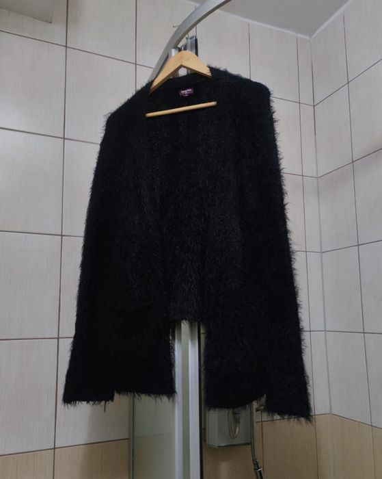 sweter sweterek XL Inspire Czarny damski futetkiwy inspire New look cz