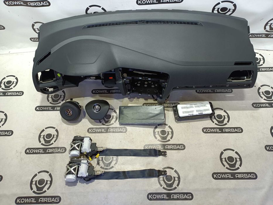 Торпеда Volkswagen Golf VII ремни подушки запчасти разборка шрот