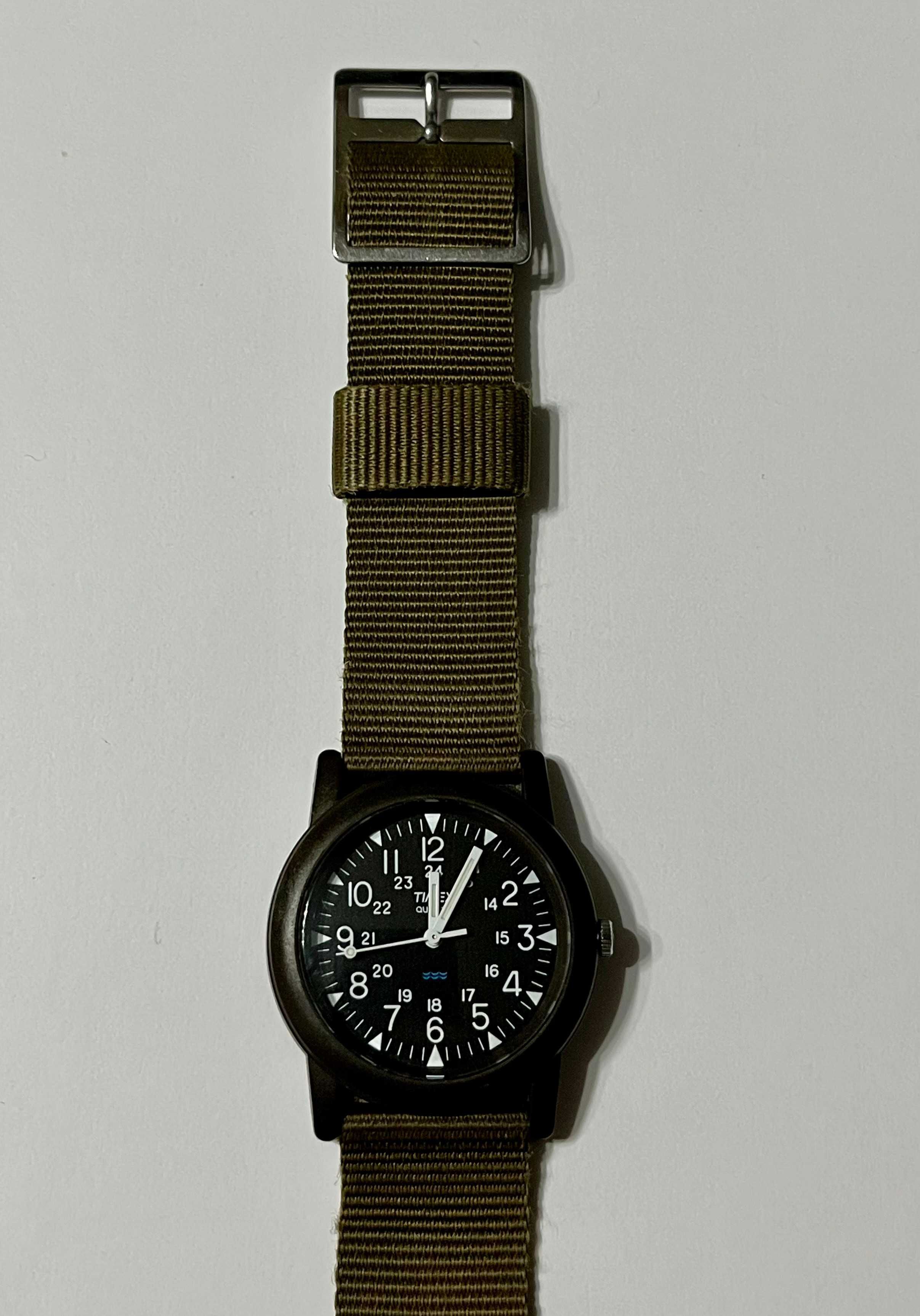 Zegarek Vintage Retro Timex Camper Field Watch Macgyver Militarny