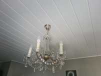 Lampa żyrandol kryształ