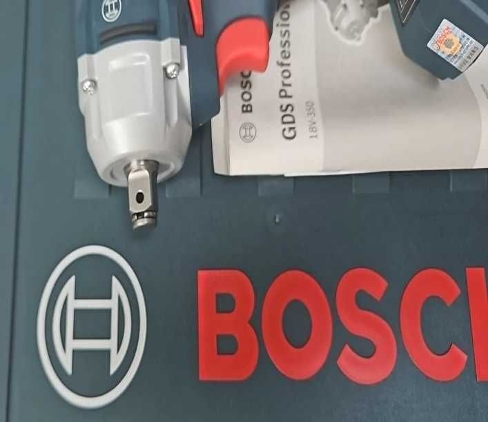 Ударный гайковерт с регулировкой момента, шуруповерт BOSCH GDS-350 б/у