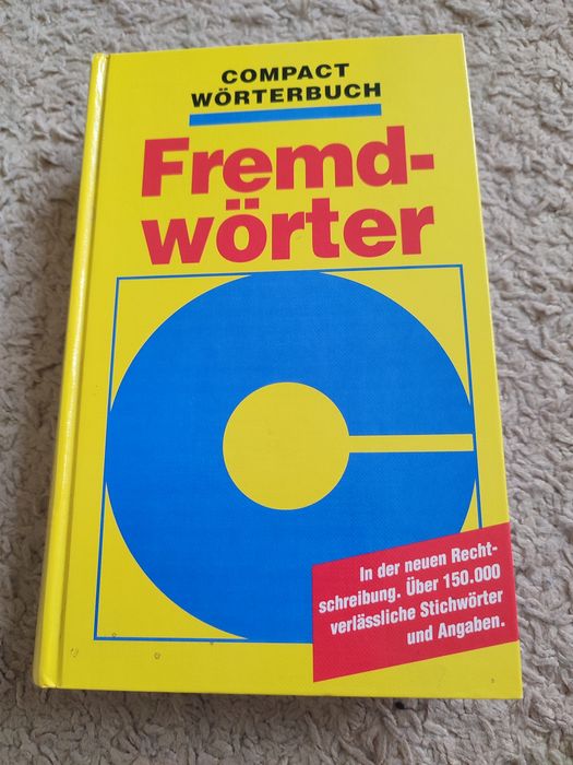 Niemiecki. Słownik wyrazów obcych.