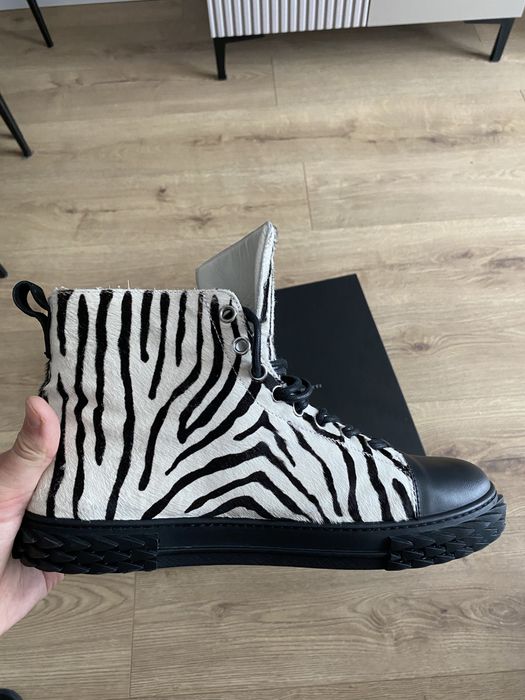 Luksusowe wysokie buty Giuseppe Zanotti