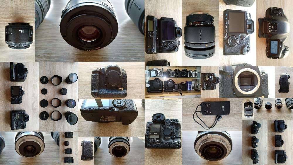 Canon EOS 1D MARK II + Equipamentos
