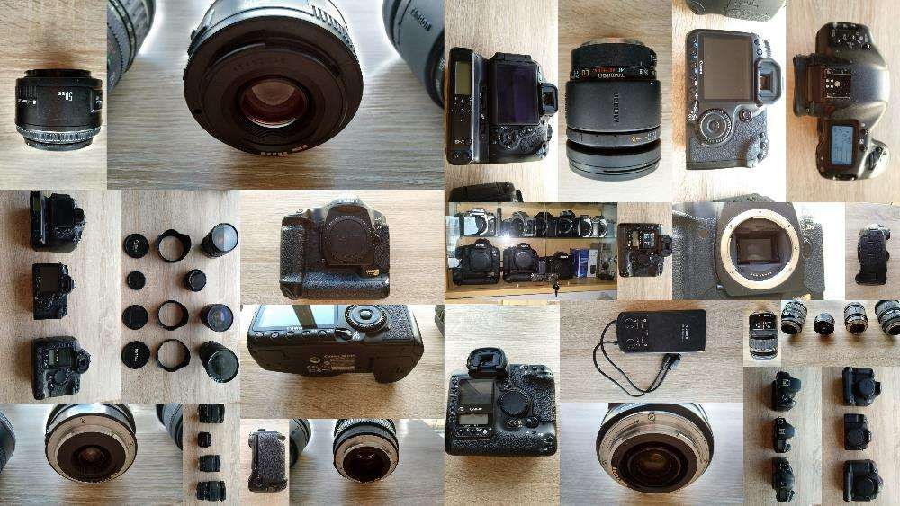 OPORTUNIDADE - Canon EOS 1D MARK II + Equipamentos