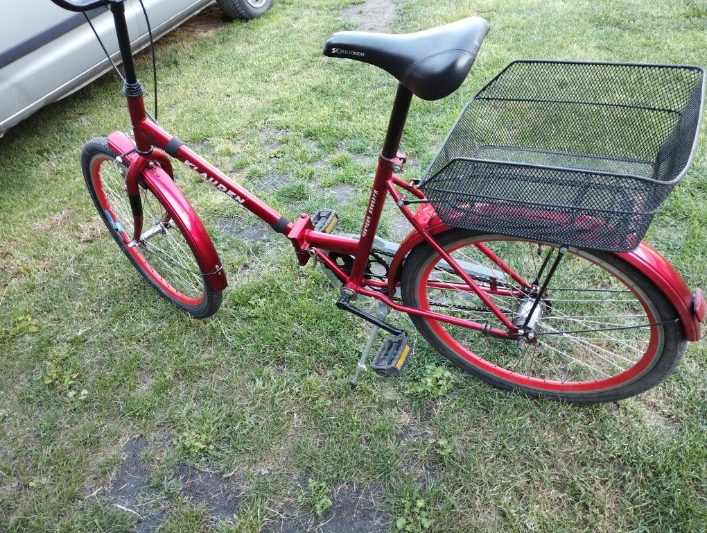 Składak 24" 3 biegi w torpedzie