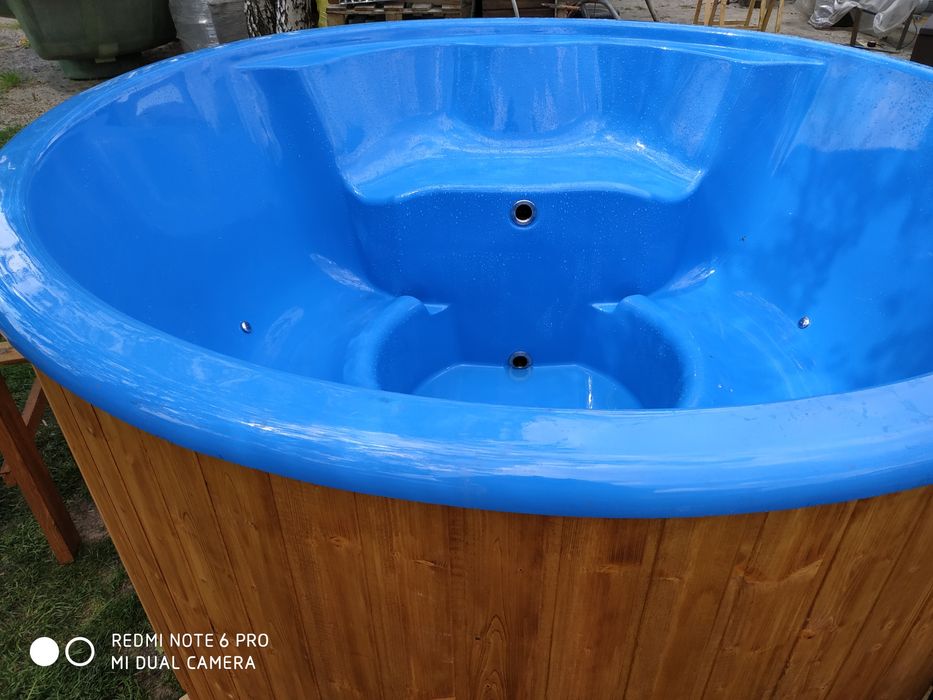 Gorąca beczka balia ogrodowa balia skandynawska jacuzzi hot tub