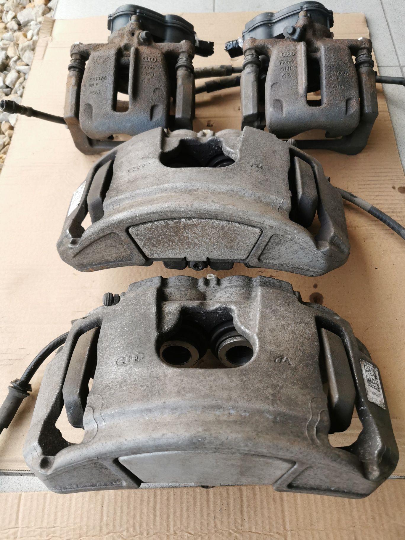 Zaciski Hamulcowe do Audi A7, A6, A5, A4, A3 SWAP. Przód 356mm tył 330