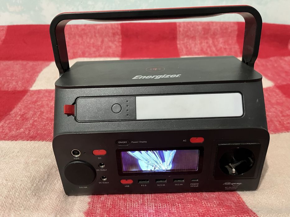 Портативная зарядная станция Energizer PPS300W2, 300W/293Wh