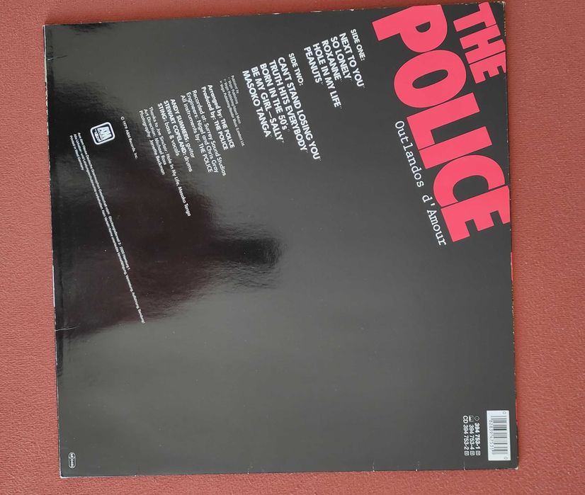 The Police Outlandos d´Amour winyl 1979