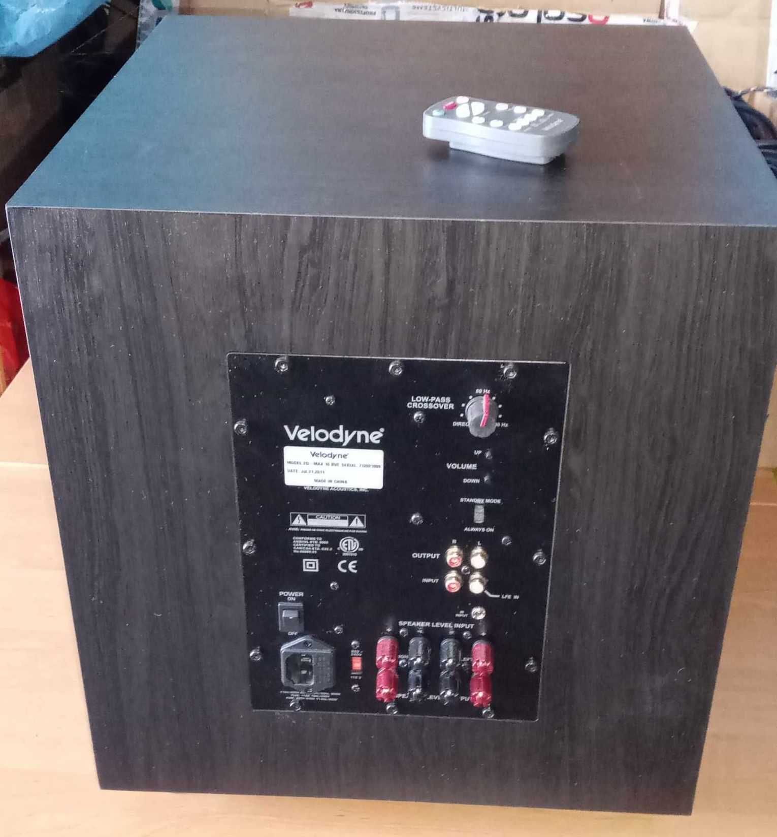 Subwoofer Velodyne EQ MAX 10  BVE
