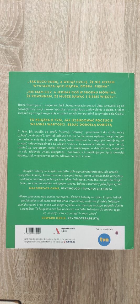 Luz i tak nie będę idealna, Tatiana Mindewicz-Puacz