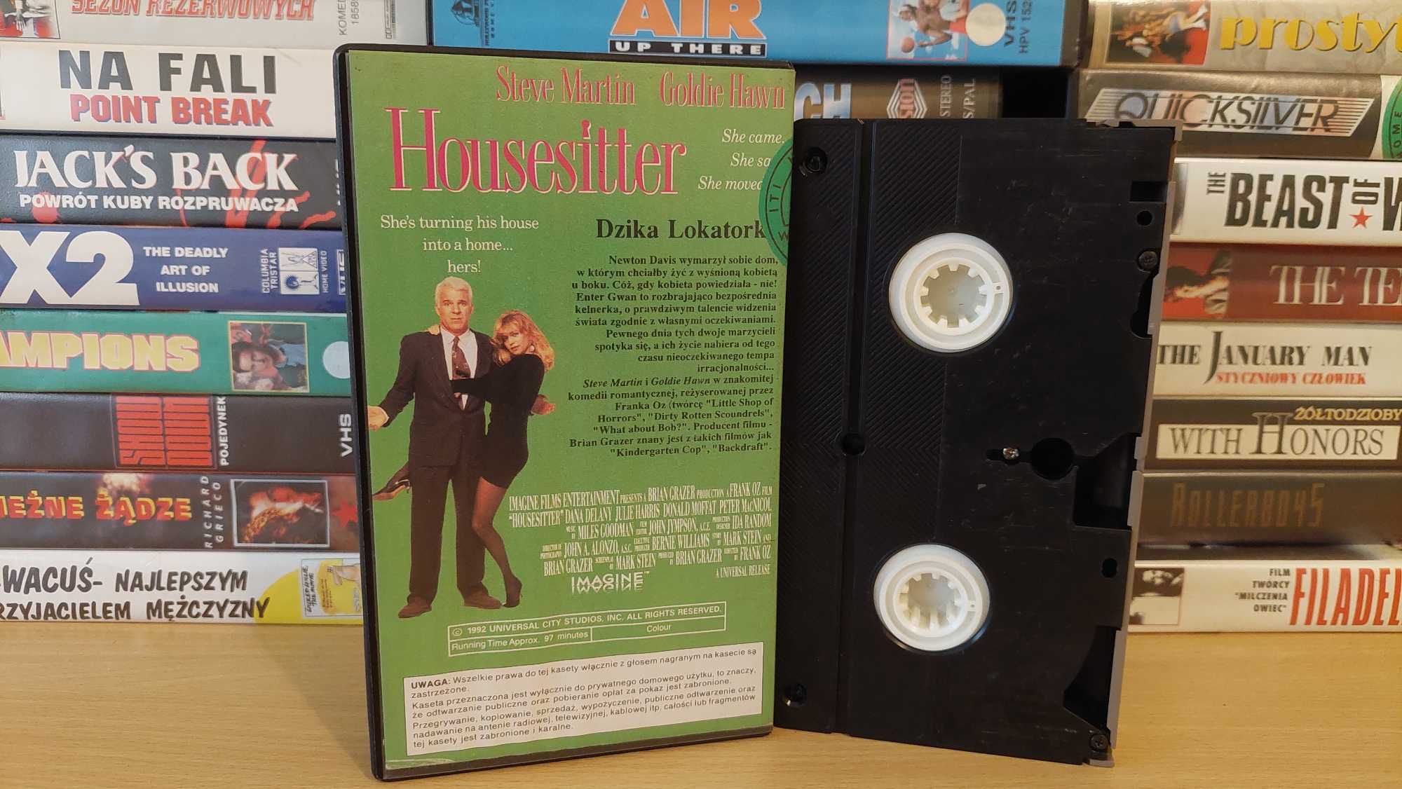 Dzika Lokatorka - (HouseSitter) - VHS