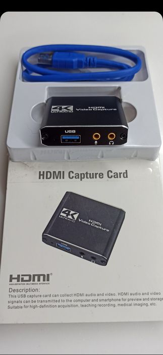 Карта відеозахоплення. HDMI Capture Card.