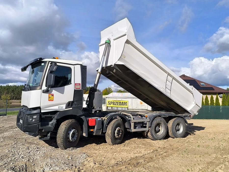 Renault C480  Renault C480 comfort wywrotka 8x4 Hydro klapa EURO6