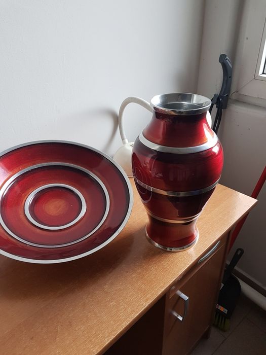 Ceramika  ozdobna masą perłowa