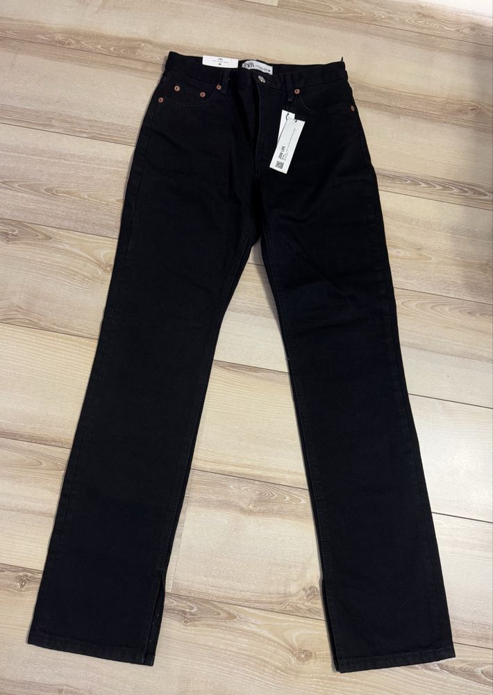 Джинси zara чорного кольору
