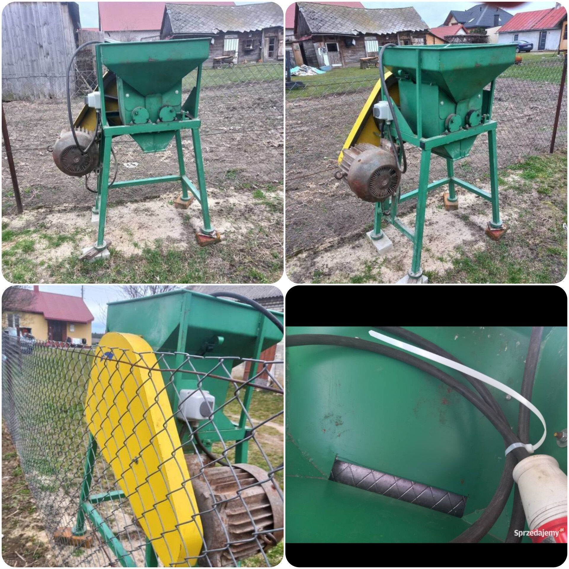 Gniotownik SIPMA do zboża H-730/H-752 3 WALCE zgniatacz ziarna.WYSYŁKA