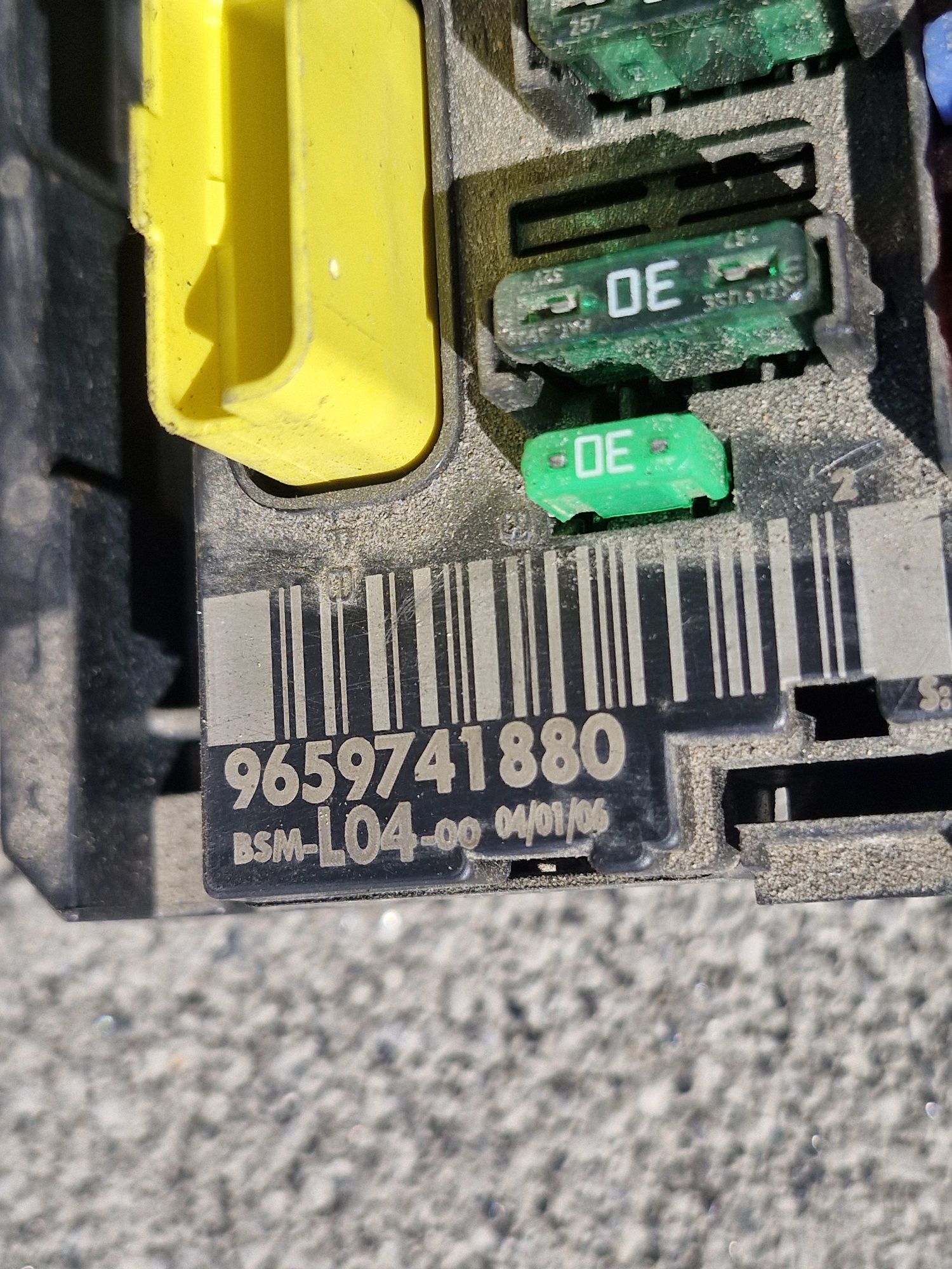 Modul bsm skrzynka bezpiecznikow citroen peugeot