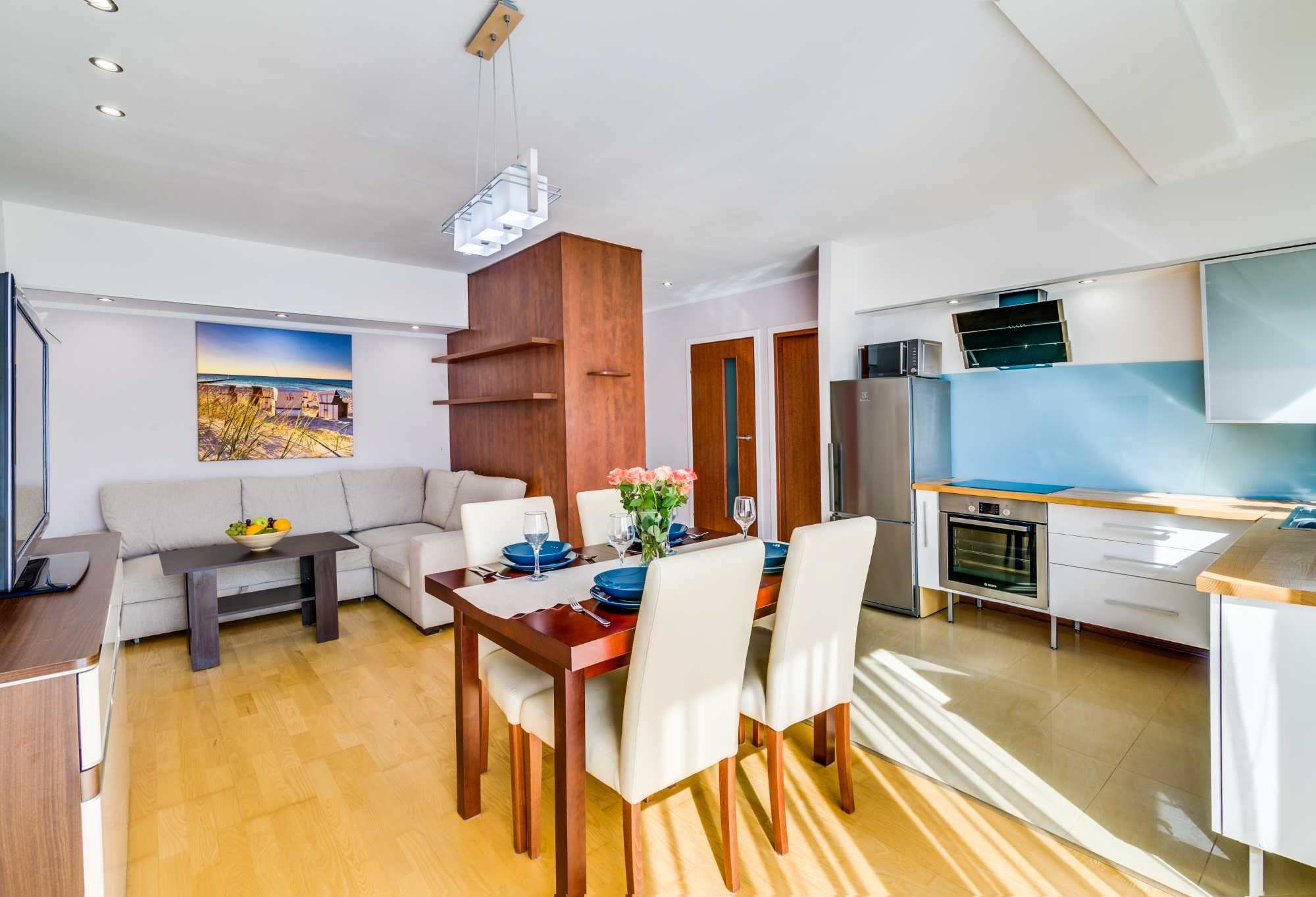 Apartament SUNNY z balkonem - 350m od morza (Ustka, Na Wydmie)