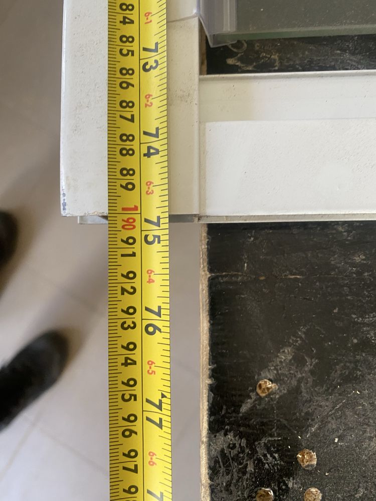 Drzwi prysznicowe wahadlowe biale 87,5-92,5 x190