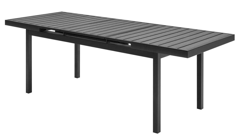 Nowoczesny stół ogrodowy rozkładany 180–240cm z kompozytu WPC Polywood