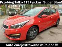 Kia Ceed Tylko 113tys.km!!! Auto Bezwypadkowe, Bardzo Ładne, Zarejstr. w Polsce