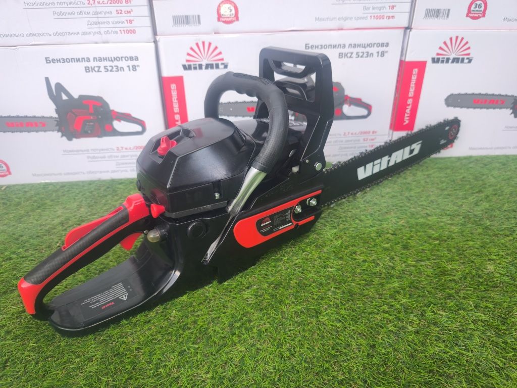 Бензопила ланцюгова Vitals BKZ 523n 18"