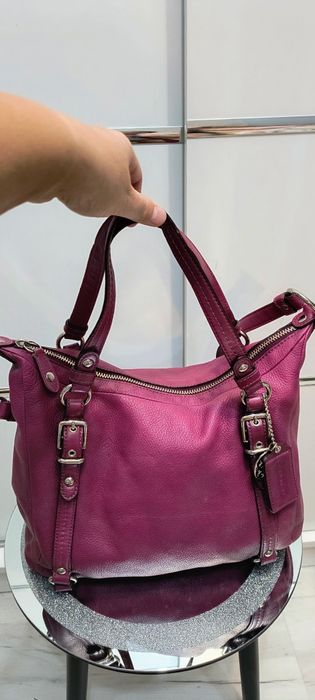 Skórzana Torebka Coach Alexandra