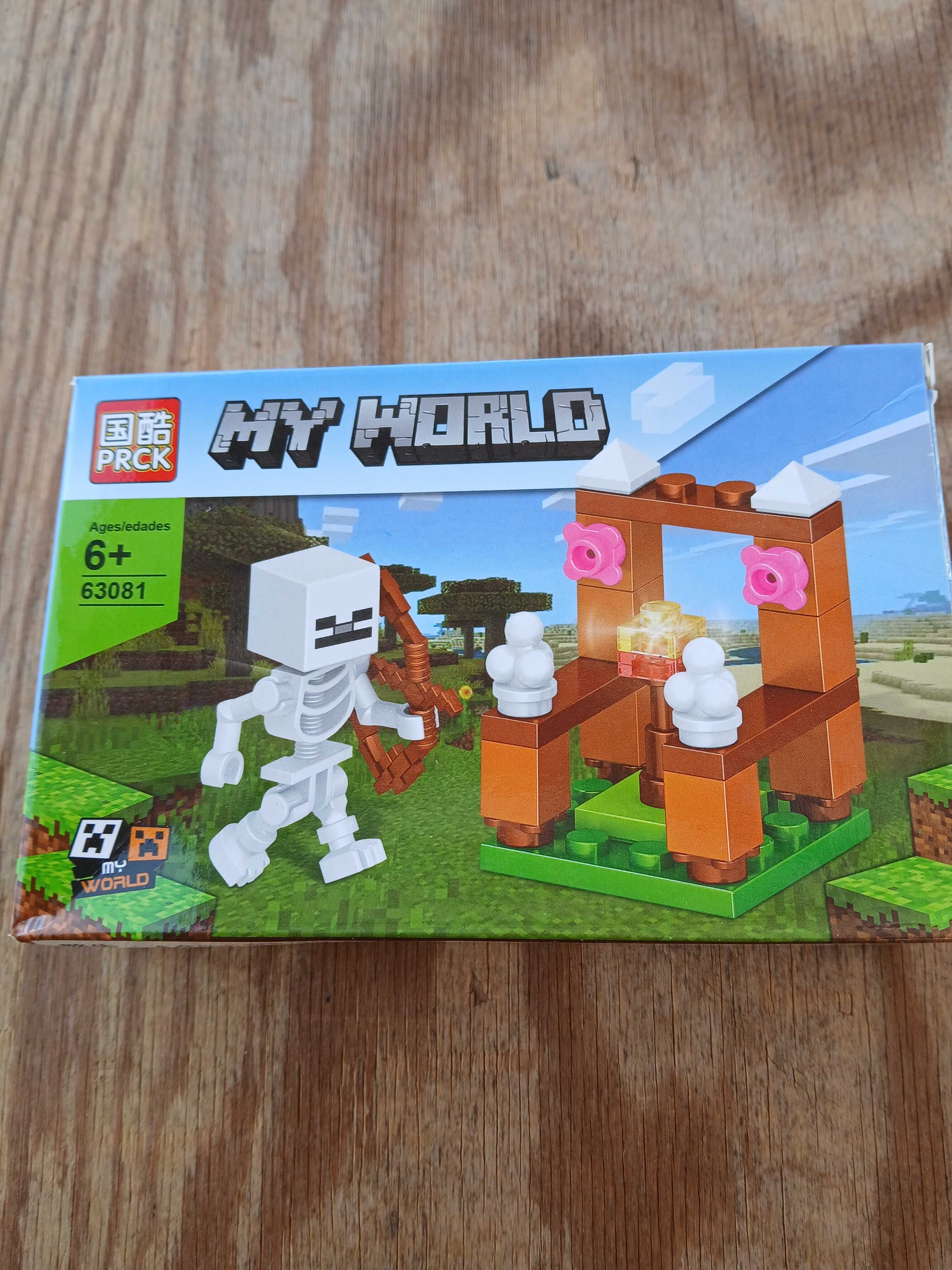 Klocki konstrukcyjne My World sześć pudełek zestaw numer 1