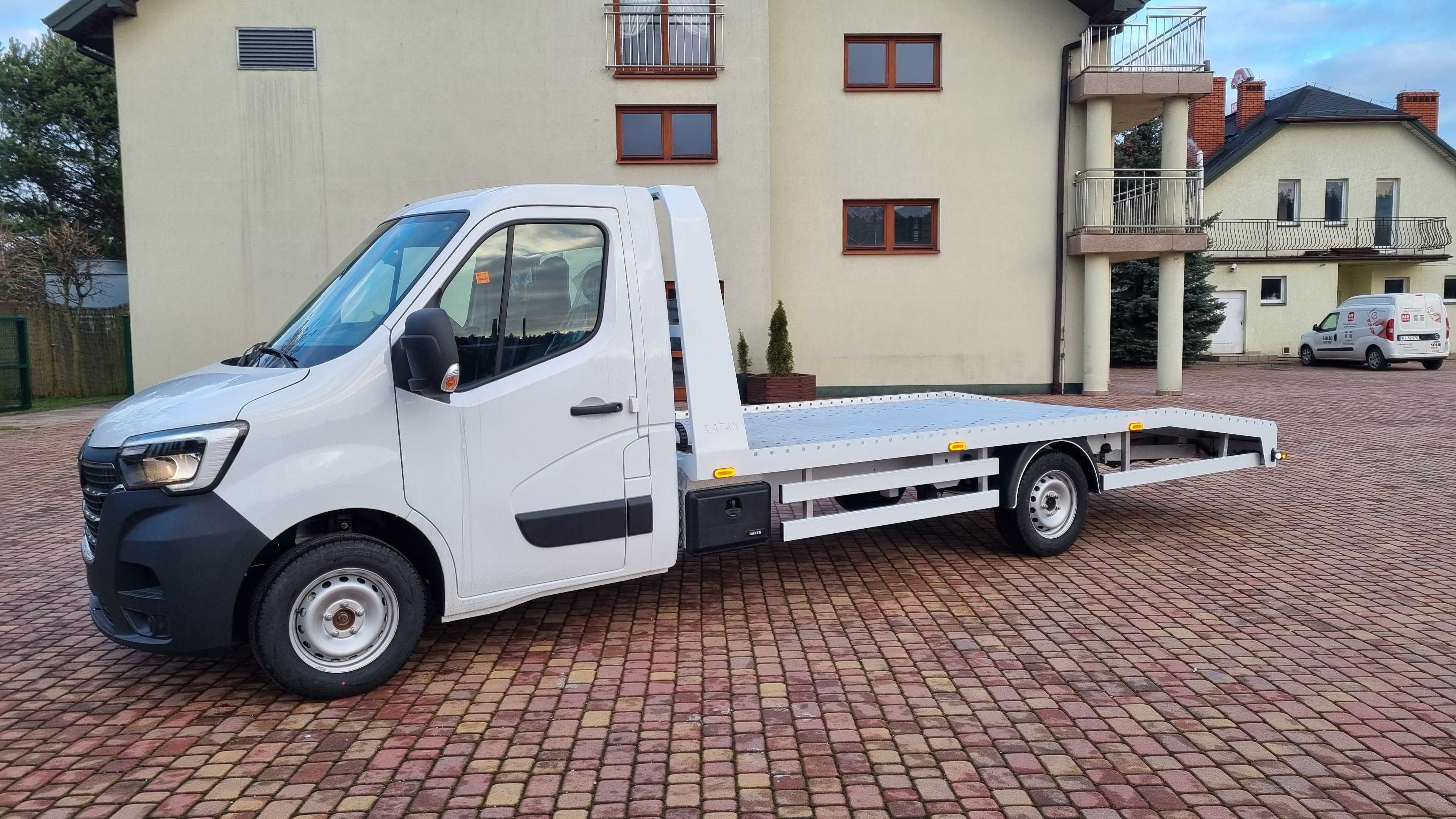 Renault Master Laweta Autolaweta Najazd Alu Panelowa Pomoc Drogowa