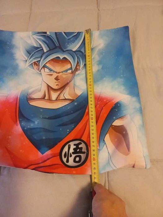 3 Fronhas de almofada 43x43 dragon ball
