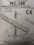 Plataforma elevatória por cremalheira pec-120