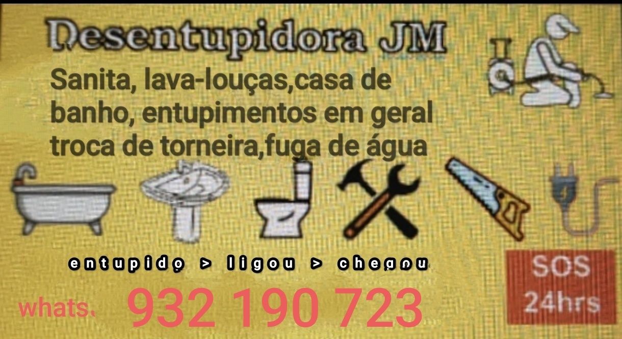 Desentupimento 24 horas