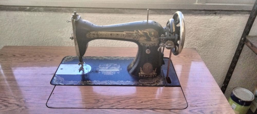 Máquina de costura vintage