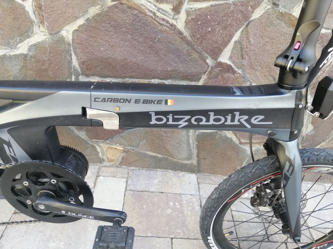 Карбоновий складний велосипед bizo bike Shimano sora carbon