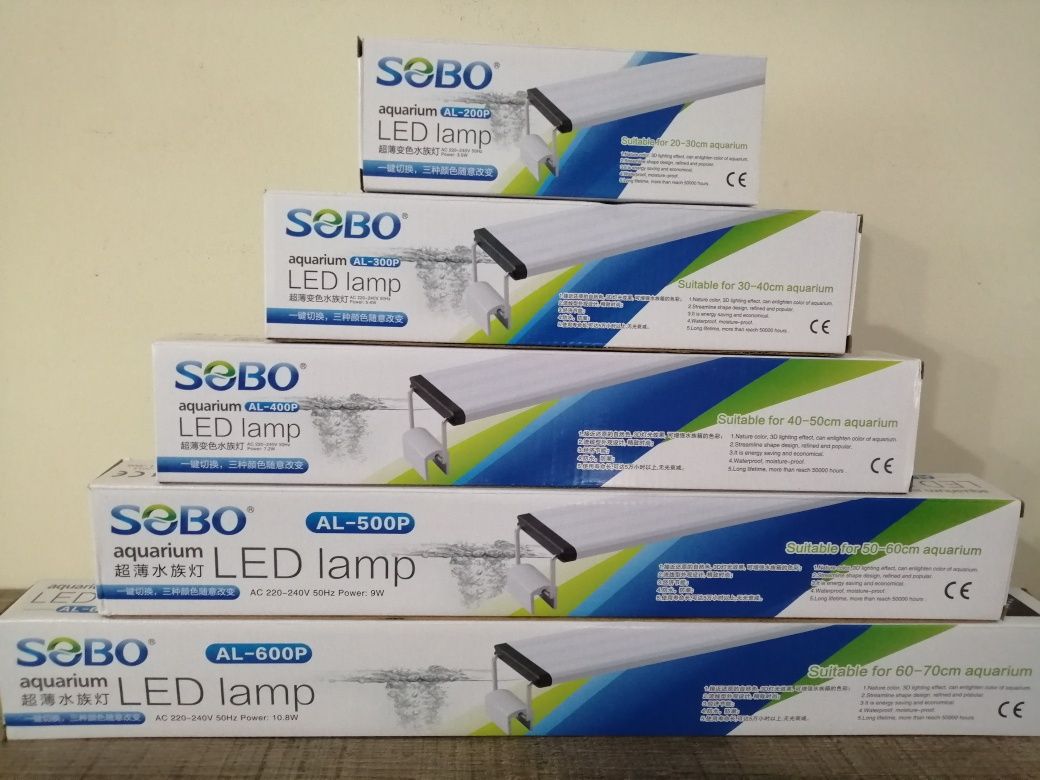 Led regulável sobo para aquários