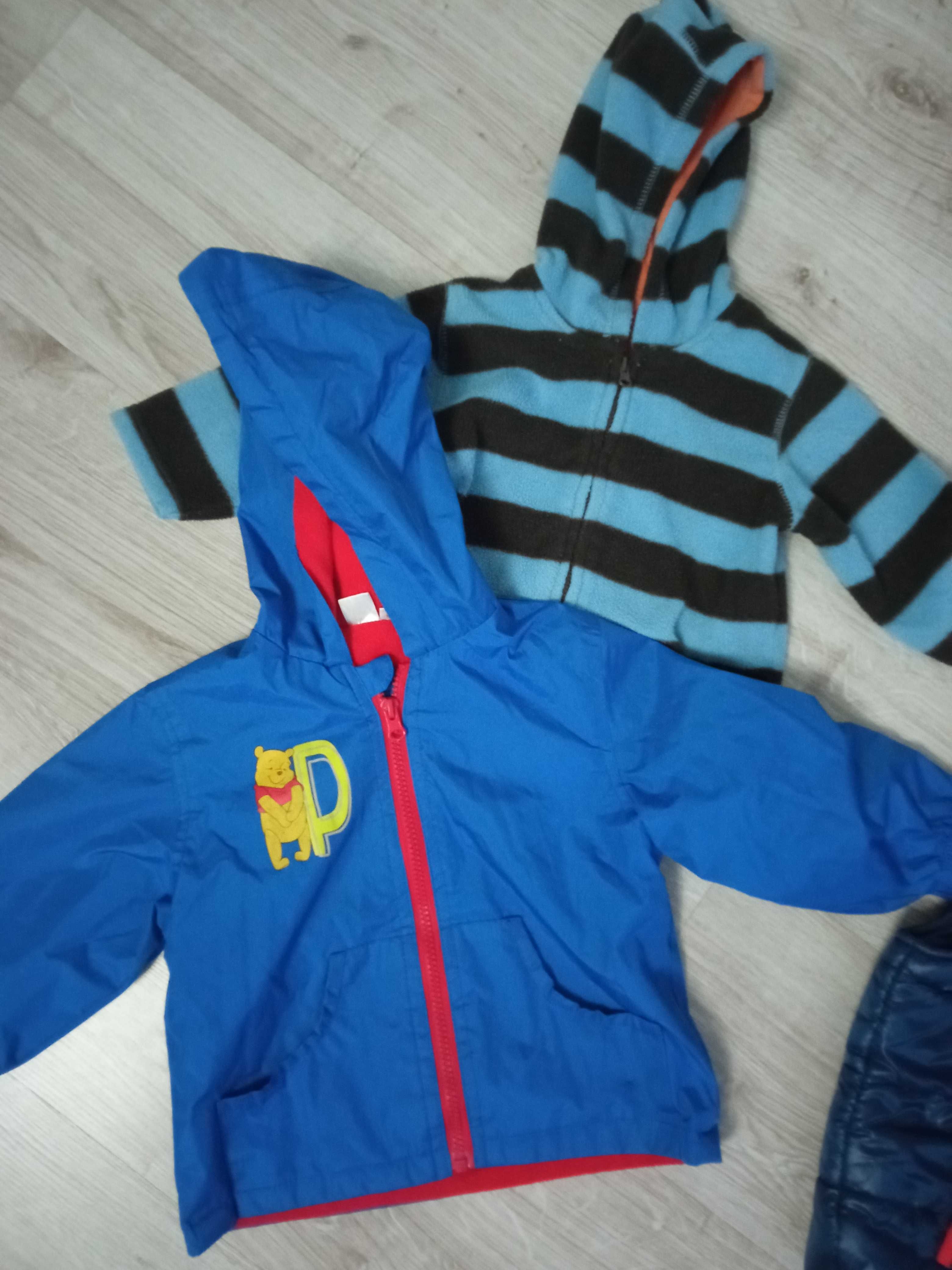 Zestaw kurtek chłopięcych 86 - 92 cm 4 sztuki (17)